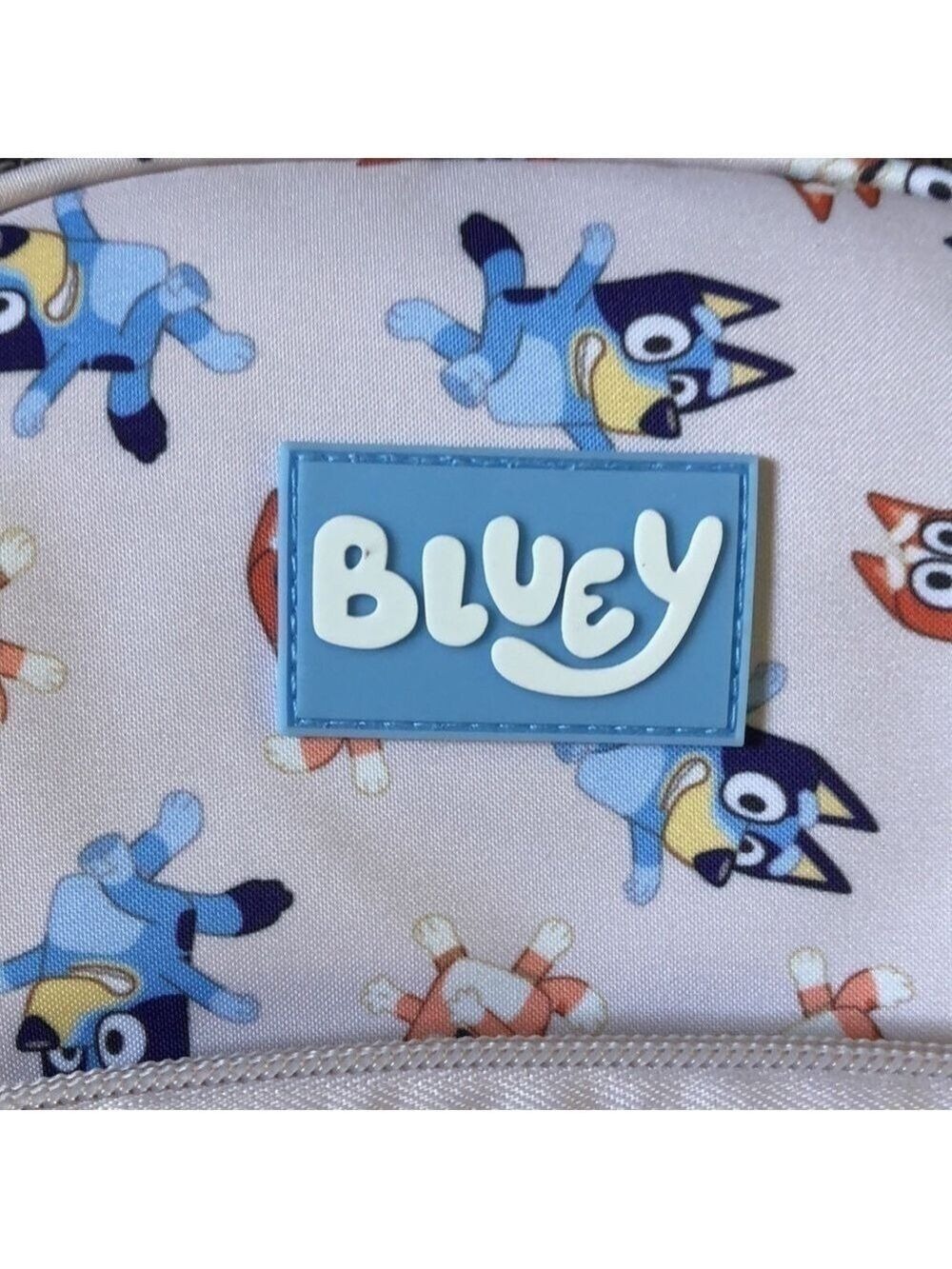 Moose Bluey Toddler Boy Girl Backpack Book Bag Gream Orange - Picture 13 of 15